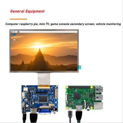 Bảng điều khiển HDMI VGA AV 50 Pin LCD 800x480 IPS