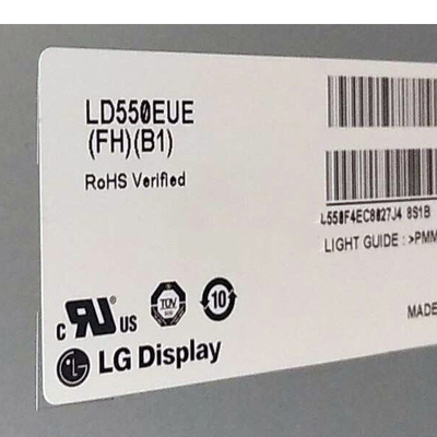 Bảng điều khiển LCD LVDS LD550EUE-FHB1 55 inch cho bảng hiệu kỹ thuật số LCD