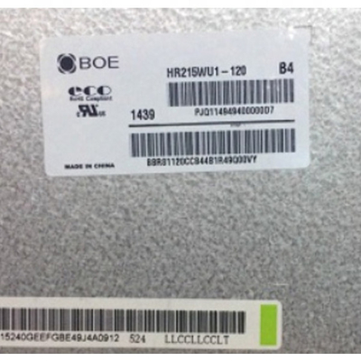 HR215WU1-120 Bảng hiển thị LVDS LCD 21,5 inch 60Hz