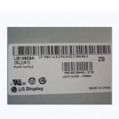 Màn hình hiển thị LCD 19,0 inch LM190E0A-SLA1 LM190E0A (SL) (A1) nguyên bản