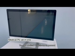 Máy trạm di động y tế TFT chạy điện trên bệnh viện bánh xe