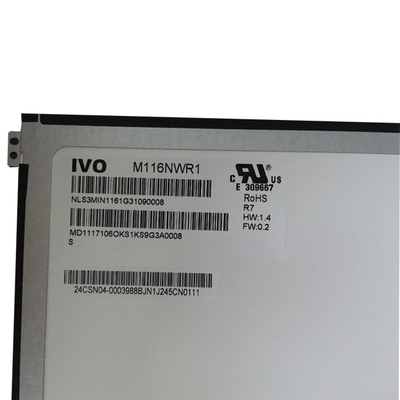 M116NWR1 R7 IVO Màn hình máy tính xách tay LCD 11,6 inch 30PIN EDP 1366X768 HD cho Lenovo C21e S21E