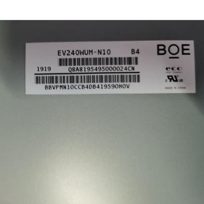 BOE EV240WUM-N10 Mô-đun bảng hiển thị IPS LCD 24,0 inch Độ phân giải RGB 1920X1200