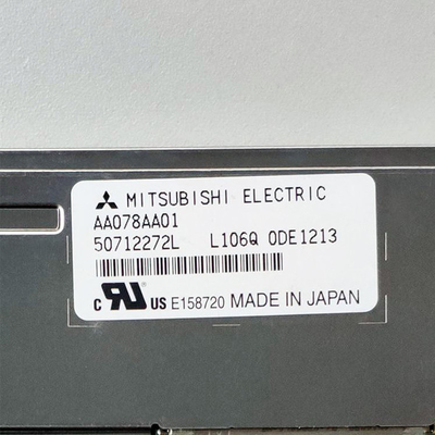 AA078AA01 Màn hình LCD 7,8 inch nguyên bản hoàn toàn mới cho ứng dụng công nghiệp cho Mitsubishi