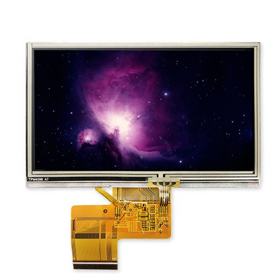 Màn hình LCD công nghiệp 4.7 inch Bảng hiển thị điều hướng Màn hình cảm ứng điện trở TM047NBH