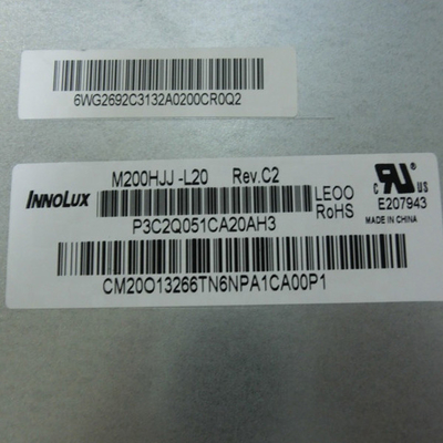 M200HJJ-L20 Rev.C1 C2 19,5 inch 1920x1080 FHD IPS LCD Màn hình LCD giao diện LVDS cho máy công nghiệp