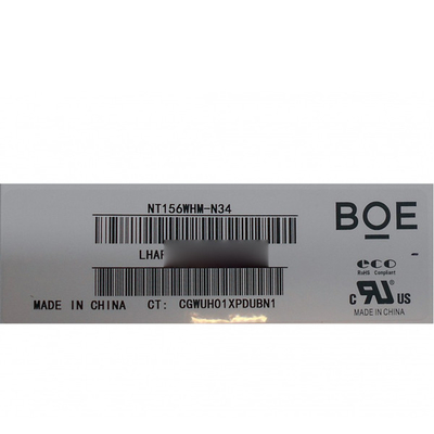 Màn hình LCD BOE sọc dọc 15.6 NT156WHM-N34 Màn hình máy tính xách tay LCD 30 chân