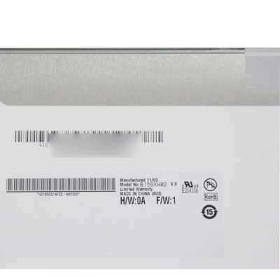AUO B156XW02 V6 Bảng điều khiển LCD máy tính xách tay 15,6 inch 1366 * 768 WXGA 100PPI LVDS 40 chân