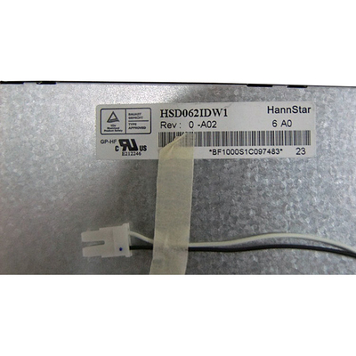 Màn hình hiển thị LCD HannStar 6,2 inch 800 * 480 HSD062IDW1-A02 mới
