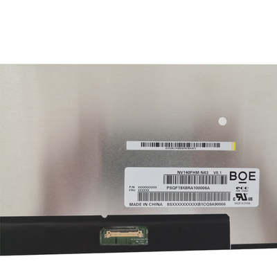 BOE Slim 30pins Edp Laptop Màn hình hiển thị Led LCD NV140FHM-N63 14.0 inch cho Asus Ux433