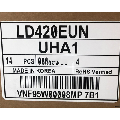 Bảng điều khiển hiển thị màn hình LCD 42,0 inch LD420EUN-UHA1 cho Tường video Signage kỹ thuật số