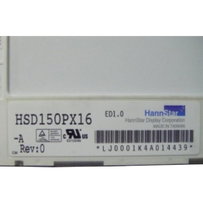 1024 * 768 Mô-đun hiển thị LCD chống kính HSD150PX16-A 15.0 Inch