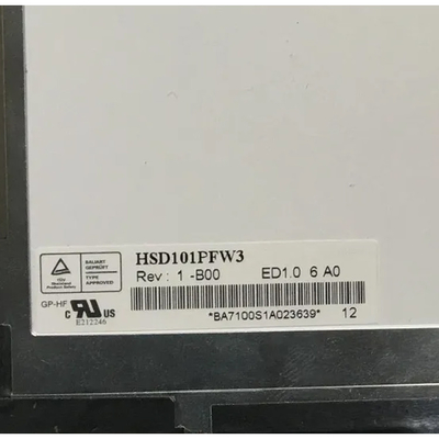 Mẫu màn hình LCD 10,1 inch HSD101PFW3-B00 Bảng điều khiển màn hình LCD 1024 * 600