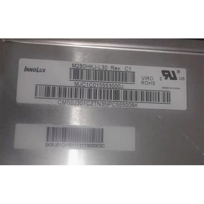 M280HKJ-L30 Rev.C1 28.0 1920*1080 tft mô-đun màn hình lcd màn hình lcd