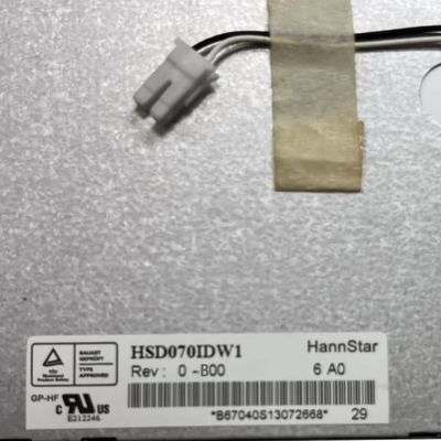 HSD070IDW1-B00 Đổi màn hình LCD Phần 800*480 Màn hình LCD