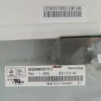 HSD089IFW1-C00 8.9 inch 1024 * 600 LVDS màn hình LCD