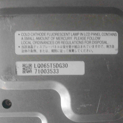 LQ065T5DG30 Màn hình hiển thị LCD gốc 6,5 inch cho điều hướng GPS xe hơi