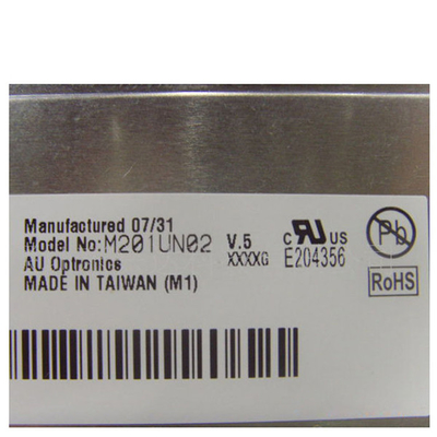 M201UN02 V5 1600*1200 TFT LCD Panel cho AUO