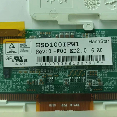 10.1 Inch 1024 * 600 màn hình LCD màn hình màn hình HSD100IFW1-F00