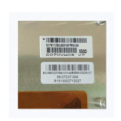 Hot bán C070VW04 V7 7.0 inch 133PPI 50 pin màn hình LCD