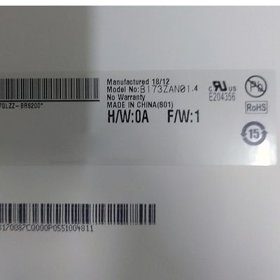 Chất lượng tốt B173ZAN01.4 17,3 inch màn hình LCD truyền