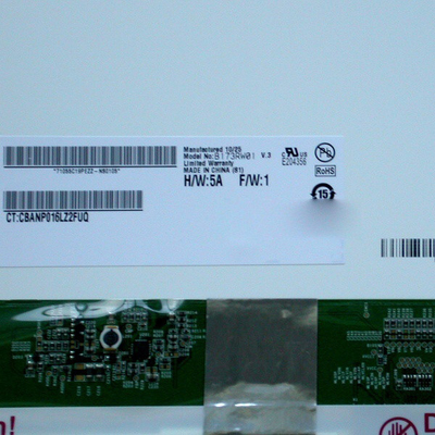 Cung cấp 17,3 inch B173RW01 V3 RGB 1600 * 900 màn hình LCD