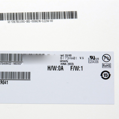 B173HW01 V5 127PPI màn hình LCD 40 chân 60Hz cho AUO