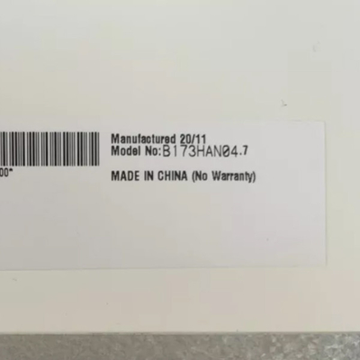 17.3 inch 120Hz a-Si TFT-LCD B173HAN04.7 Màn hình LCD