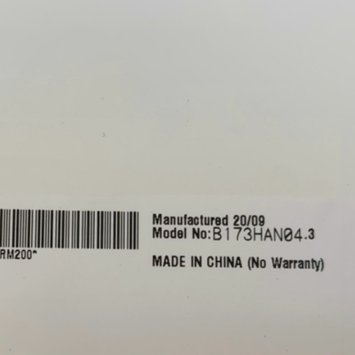 B173HAN04.3 kích thước 17,3 inch 127PPI 16,7M màn hình LCD
