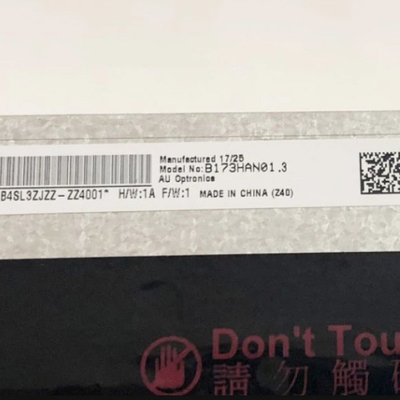 Cung cấp 17.3 inch B173HAN01.3 127PPI TFT LCD Panel cho AUO