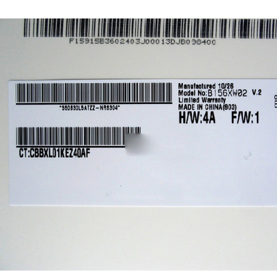 B156XW02 V2 HW4A 15.6 inch mới với màn hình LCD LED