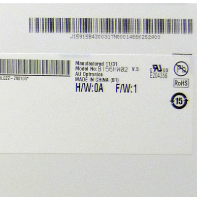 Màn hình màn hình TFT-LCD chất lượng cao B156HW02 V5 3.3V