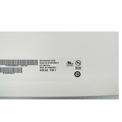 RGB Dải dọc B156HTN03.9 Màn hình LCD TFT 15,6 inch