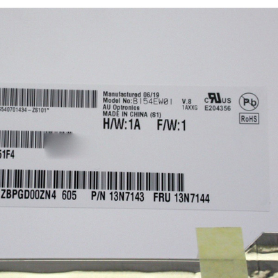 Kích thước 15.4 inch B154EW01 V8 30 chân 3.3VTyp LCD Moudle
