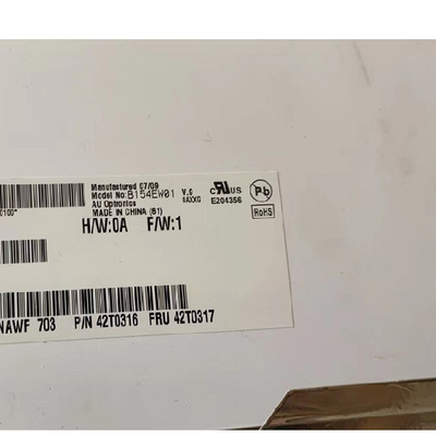 B154EW01 V0 15,4 inch 1280 * 800 98PPI màn hình LCD