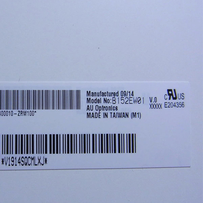 B152EW01 15,2 inch 1280 * 854 màn hình LCD LVDS