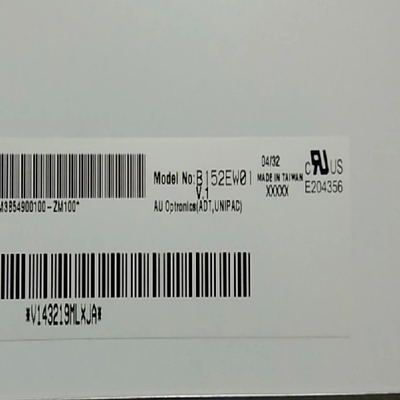 B152EW01 V1 15,2 inch 1280 * 854 màn hình LCD LVDS