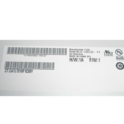 B140RW01 V2 14.0 inch 1600 * 900 màn hình LCD