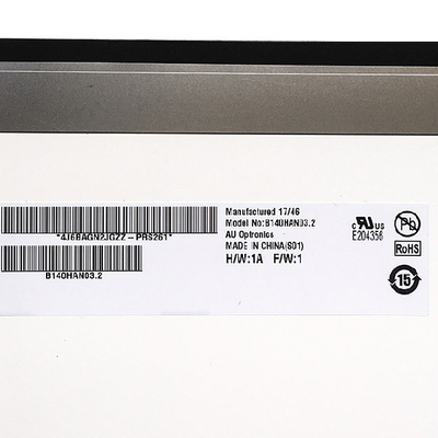B140HAN03.2 HW1A 14.0 inch 1920 * 1080 màn hình LCD cho máy tính xách tay