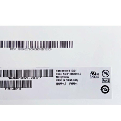 B133HAB01.0 HW1A 1920*1080 Màn hình màn hình TFT-LCD 13,3 inch