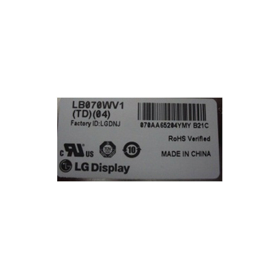 LB070WV1-TD04 Màn hình hiển thị LCD gốc 7,0 inch cho định vị GPS xe hơi