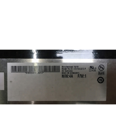 B116HAN03.0 Màn hình LCD 11,6 inch 1920*1080 Đối với AOU