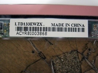 LTD133EWZX LVDS 13.3 inch TFT màn hình LCD cho máy tính xách tay