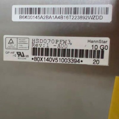 HSD070PFW3-A00 ban đầu 7.0 inch màn hình LCD bảng hiển thị