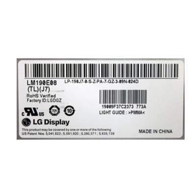LM190E08-TLJ7 19.0 inch 1280 * 1024 LCD Screen Module cho LG