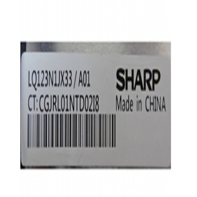 LQ123N1JX33 12.3 inch 400 cd / m2 màn hình LCD cho màn hình LCD máy tính xách tay