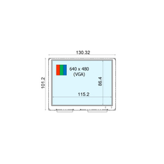 COM57H5M64KSC 640*480 5,7 inch 33 pin màn hình LCD