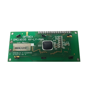2,4 inch 16 ký tự × 1 dòng Mô-đun LCD Màn hình LCD DMC-16105NY-LY-ANN