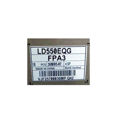 Giá tốt. LD550EQG-FPA3 136.0 inch 3840*2160 500cd/m2 Màn hình LCD trực tuyến