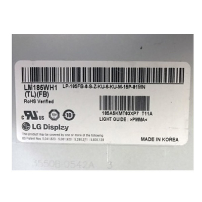 Giá tốt. LM185WH1-TLFB 18,5 inch LCD Panel 1366 * 768 Màn hình LCD trực tuyến